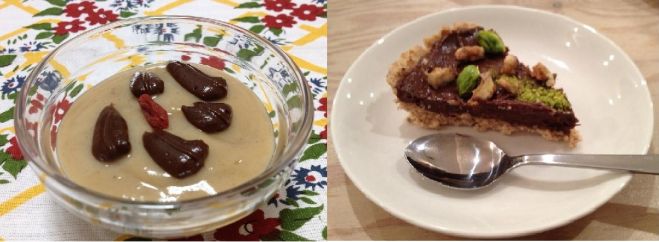 簡単に作れて身体にも美味しいロースイーツ講座 “バナナプティングとローチョコタルト”