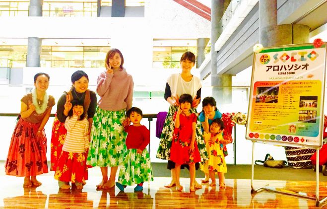 6月25日 親子フラ
