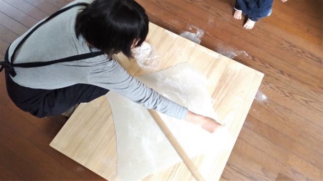 蕎麦打ち体験(管理人の特訓に付き合う会)