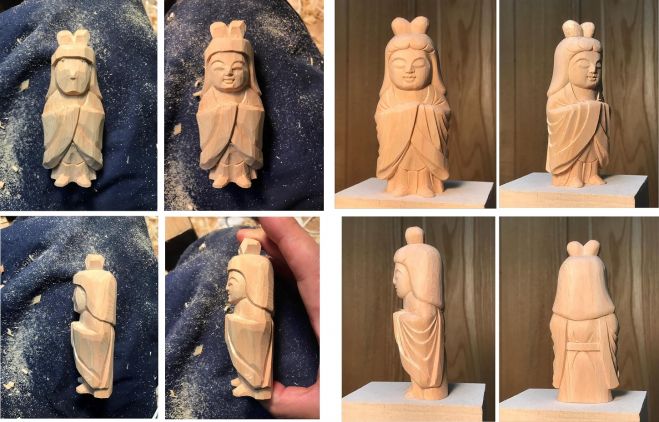 【天王寺区内】ご自分で仏像を彫ってみませんか 『 仏像彫刻講習会』 ~弁才天を彫ろう~