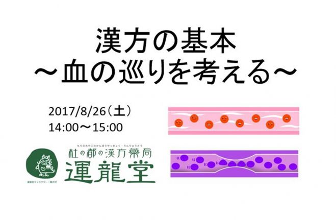 漢方の基本 ~血の巡りを考える~