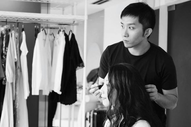 ヘアーメイクアップアーティストTANGOメイクショー X 岡本有加セレクトシャンパーニュ会
