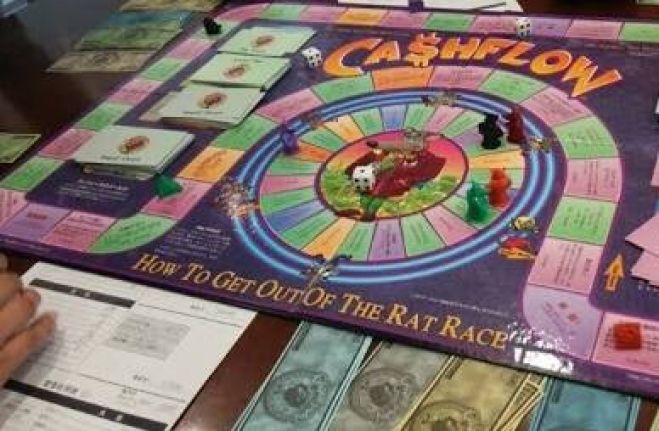 最高の環境でお金持ち気分! 【都心の夜景を見ながらキャッシュフローゲーム会】