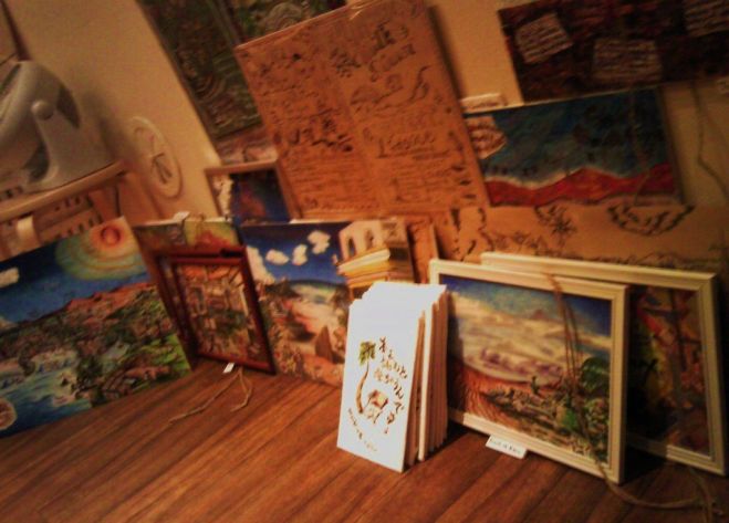 夢ピクチャー展示@根津みのりCafe 2015冬の陣