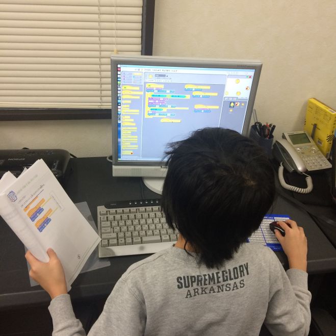 プログラミング教室=自分でゲームを作ろう! ロジカルキッズ