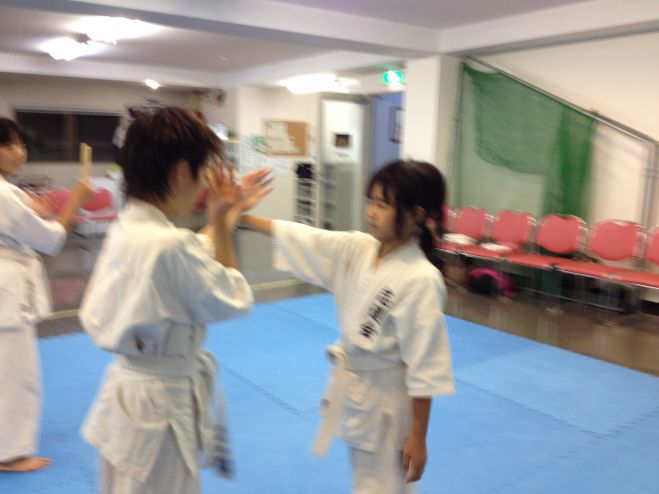 子どもの防犯のための合気道体験会
