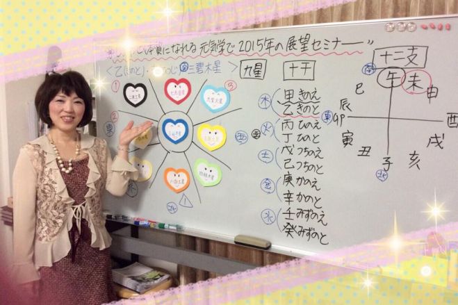 元気学☆講座*九星気学を基に平成28年スタート♪