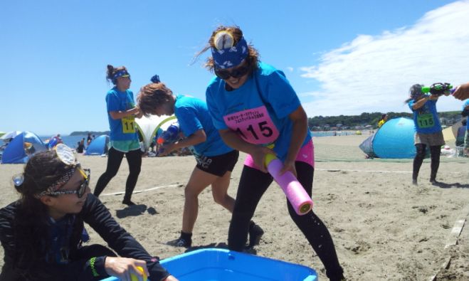第2回ウォータースプラッシュフェスティバルin三浦海岸