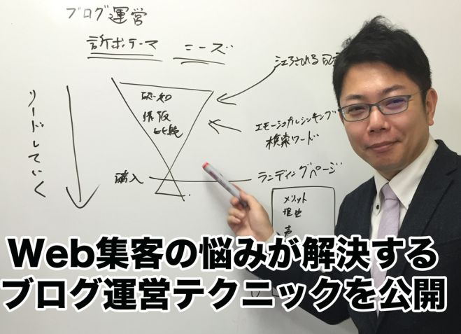 【集客にお悩みの個人事業主・中小企業向け】ブログやWebサイトを使った【本当】の集客テクニック! コピー2