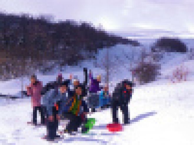 アウトドアサークルFEAD スノーシュートレッキングツアーin富士山