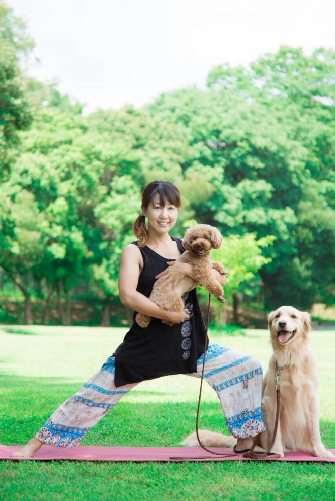 第1回Wan-upわんこイベント☆DOG YOGA&プチお茶会