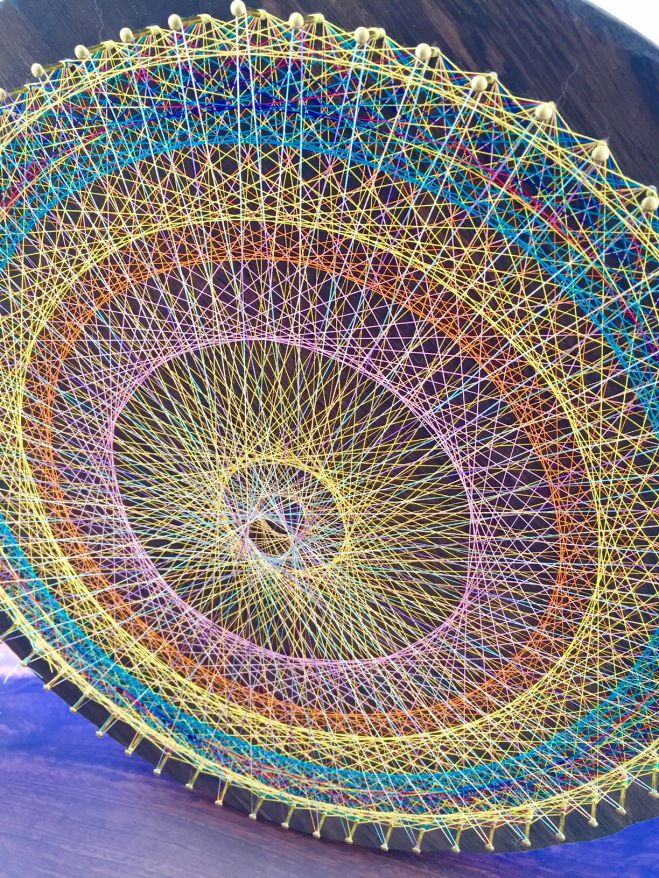 糸かけ曼荼羅アートワークショップ