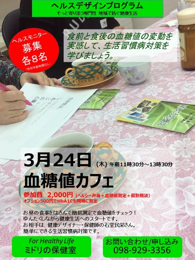 第7回ヘルスデザインプログラム【血糖値カフェ】