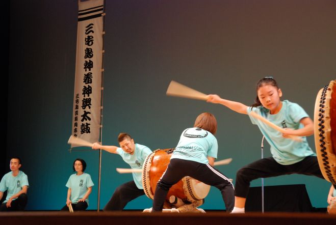 ドリームメーカー★200年つづく伝統文化「三宅太鼓」を叩いてみよう!