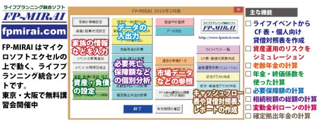 公的年金の将来予想と世帯に与える影響<東京>【ワークショップ研修】