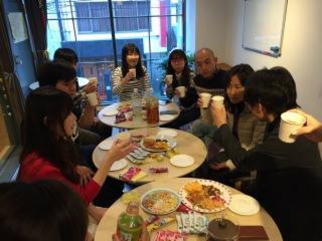 中国語お菓子持ち寄りお茶会