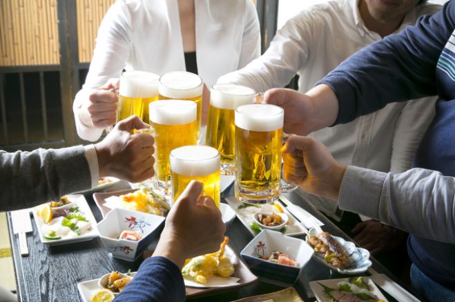 渋谷で英語飲み / Drinking party in Shibuya.