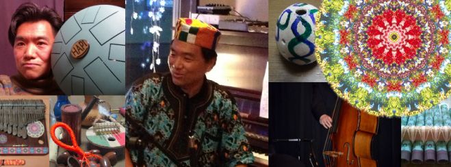 鞍持勇紀 Sound Healing Live & アート楽器自作・演奏ワークショップシリーズ 「曼荼楽房」 Vol.1