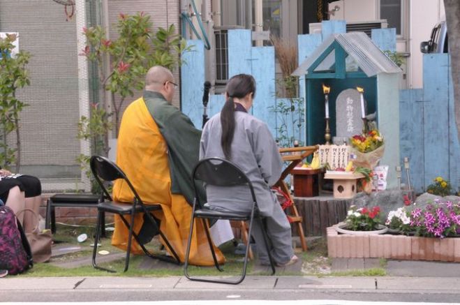 とり村慰霊祭&法話