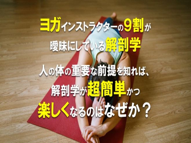 9割のヨガインストラクターも曖昧にしている解剖学