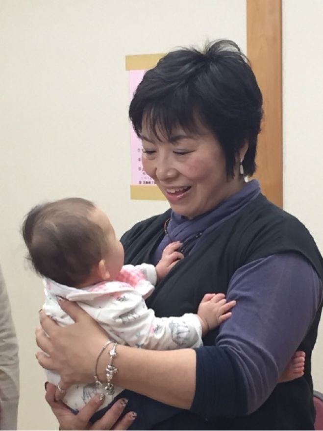 素手抱っこ講座
