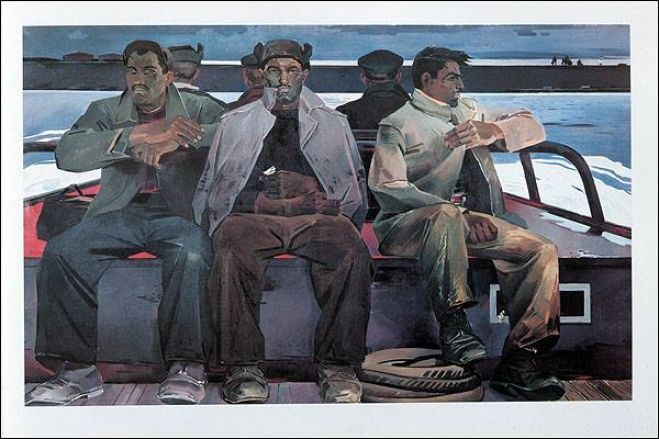 鉄のカーテンの時代の反社会的なソビエトアート :1950-1980年代