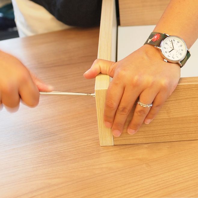 システム収納パーツで、本棚を作ろう!