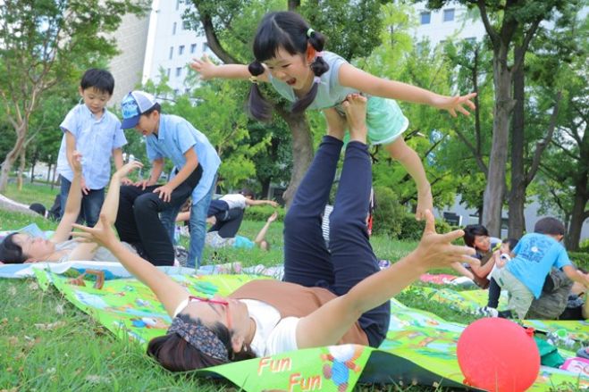 敬老の日「孫ヨガ」開催します(親子参加も可能)