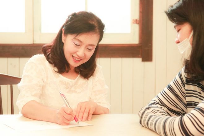 自然治癒力学校の ibマッピングお茶会