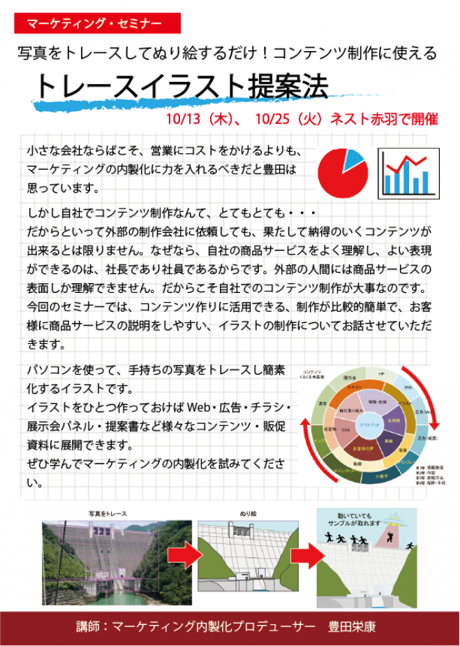 トレースイラスト提案法 セミナー