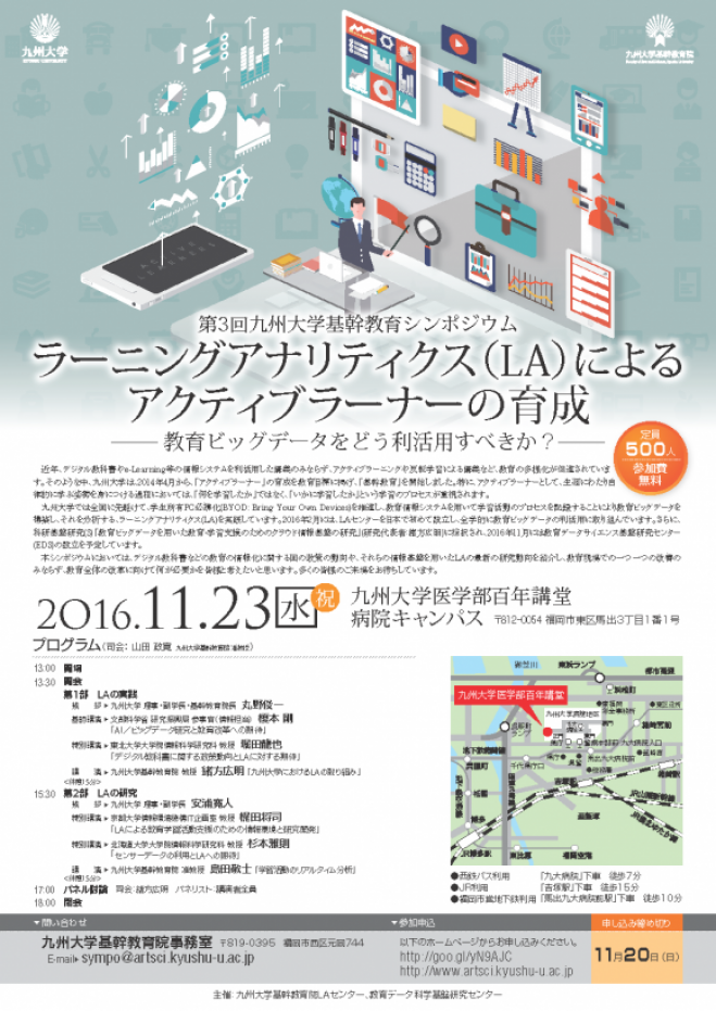 第3回九州大学基幹教育シンポジウム