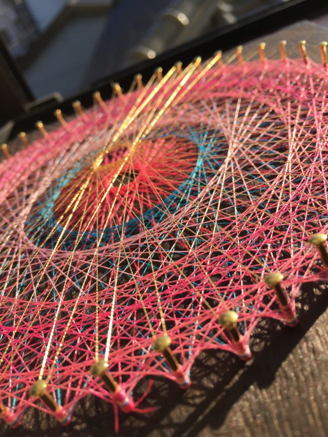 糸かけ曼荼羅アートワークショップ