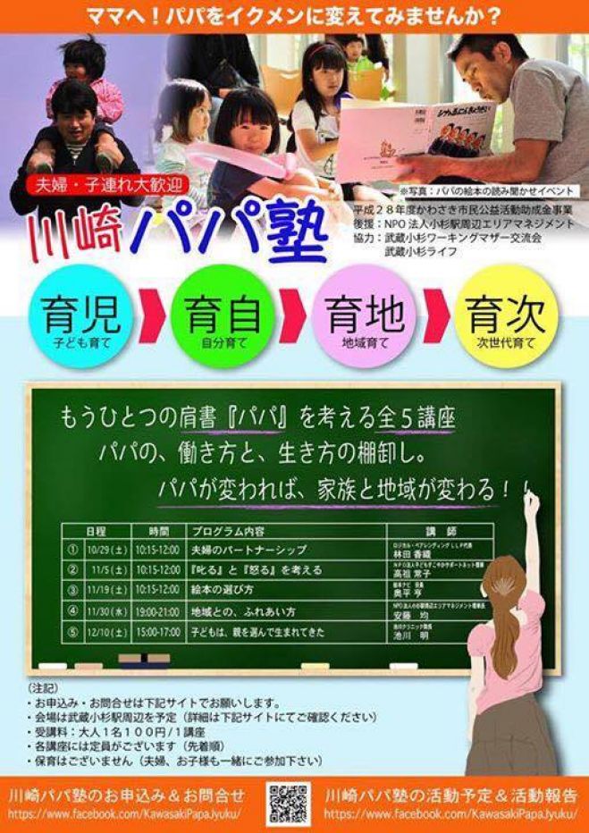夫婦de子育てを楽しもう!~夫婦力・家族力セミナー~