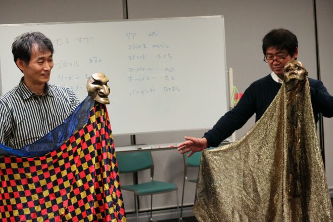 第95回こすぎナイトキャンパス「はじめて触れる戯曲 ひとみ座とつくる、ロミオとジュリエット!」稽古(2)
