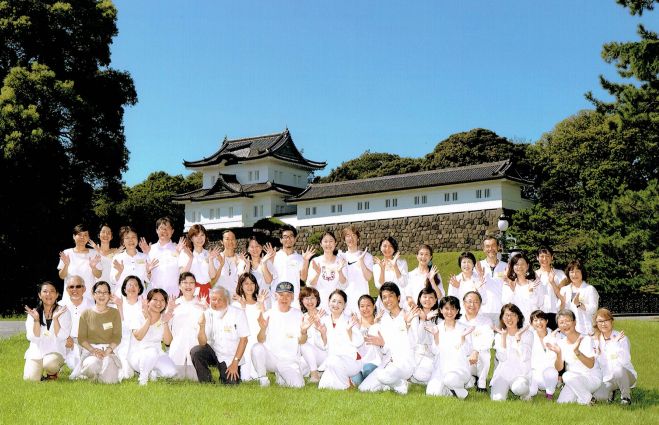 皇居 勤労奉仕2016(大和こころの会)