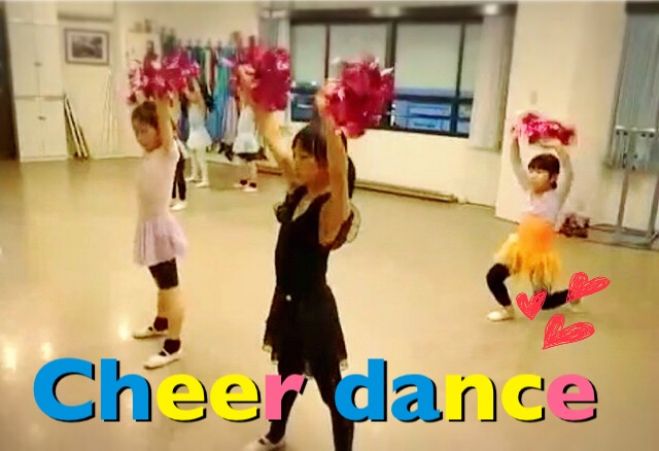 3才からのチアダンス親子