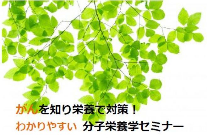 がんを知り栄養で対策!分子栄養学セミナー in 大阪