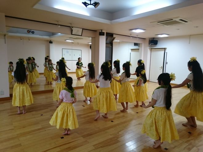 子供フラダンス体験会
