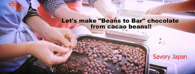 Bean to Bar チョコレートをカカオ豆から作ろう!