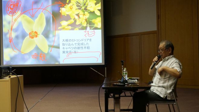 「一粒のタネからのメッセー ジ」野口勲氏講演会