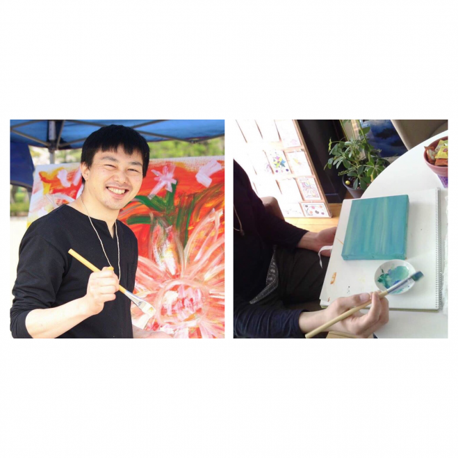 絵を学んで♡美味しいパンケーキと交流会