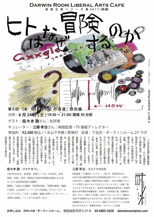 第5回【未知】『未知との遭遇』/連続講座企画展『ヒトはなぜ冒険するのか』特別編