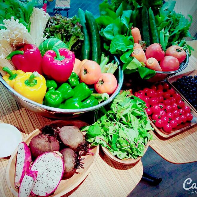 6/25(日)昼〜梅田☆有機野菜バイキング