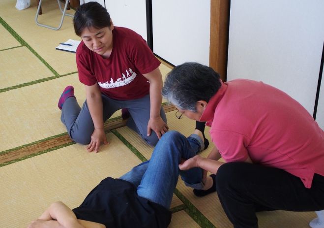 持ち上げない介助法 キネステティク・クラシック ざっくり体験会(江東区北砂)