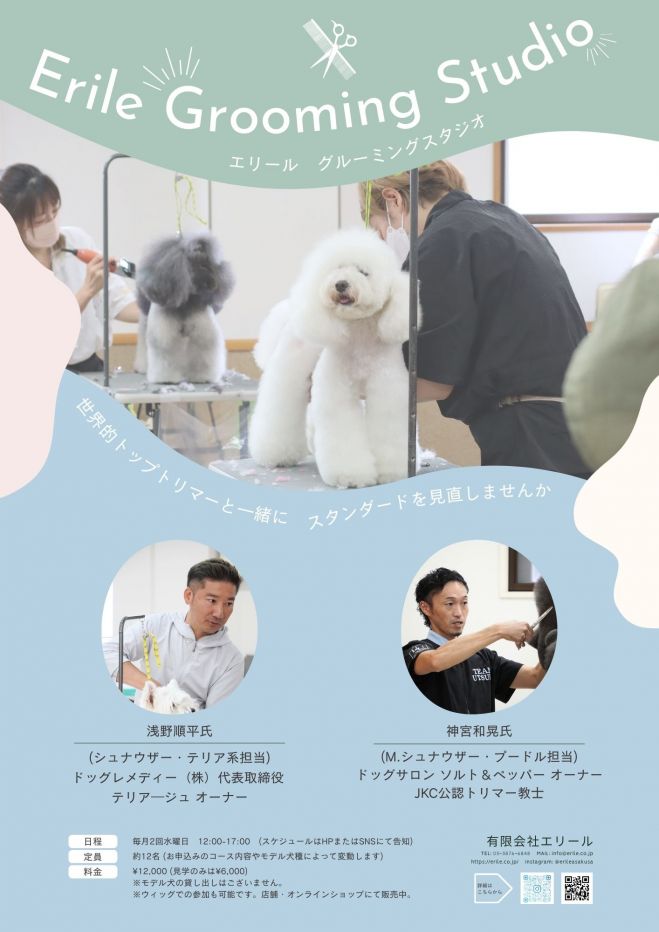今週の『トリミングコンテスト』セミナー・勉強会・イベント