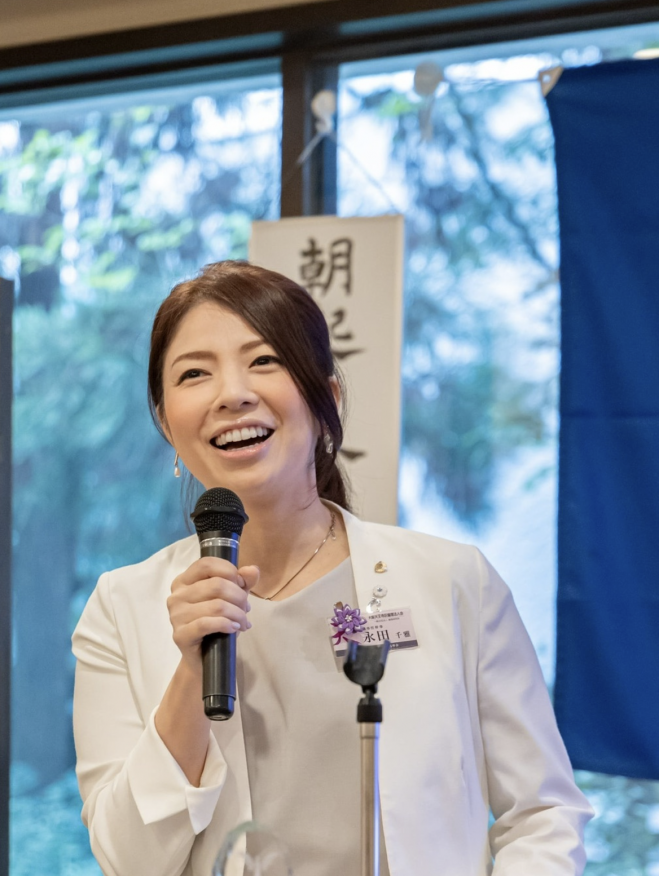 11月4日(火)新大阪倫理法人会_講話_永田 千雅氏_大阪天王寺区倫理法人会_幹事_株式会社ちな_代表取締役