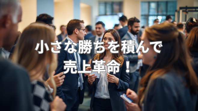 小さな勝ちを積んで売上革命!