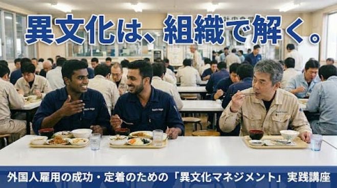 外国人雇用の成功・定着のための「異文化マネジメント」実践講座 2026