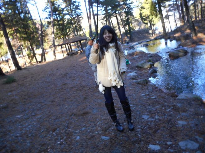 秋川渓谷ニジマス釣りと魚のさばき方 焼き方 教室 雨天決行 18年10月28日 東京都 こくちーずプロ