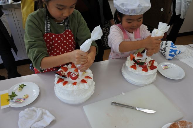 こどもクッキング クリスマスケーキ作り 18年12月15日 富山県 こくちーずプロ